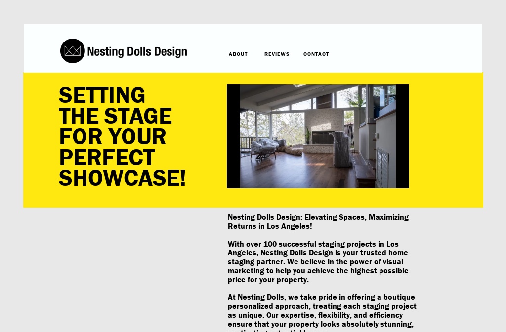 Nesting Dolls Home Staging — Nesting Doll Design home staging