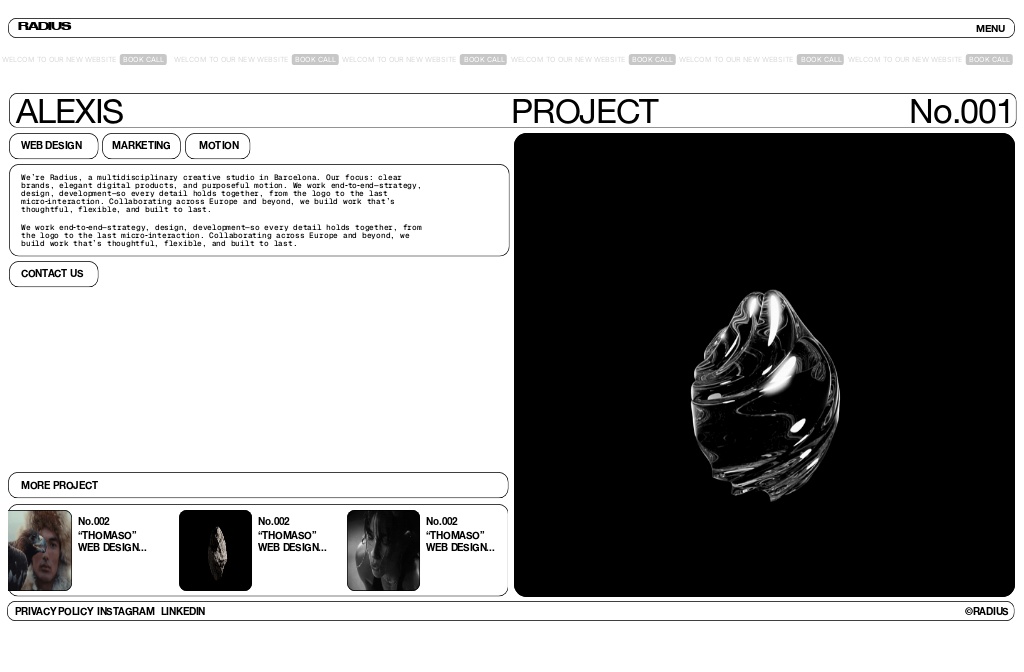 Readymag templates