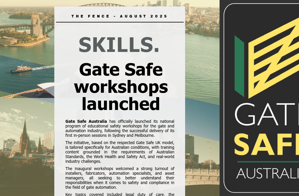 THE FENCE - August 2025 — BYDA Online Courses Now Available