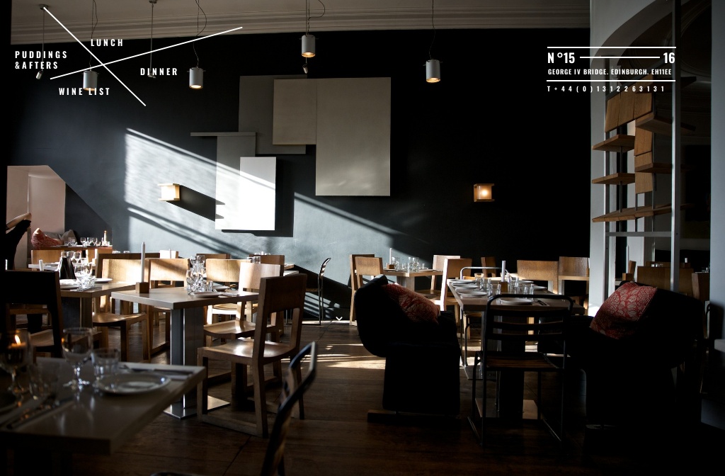 The Outsider Restaurant in Edinburgh