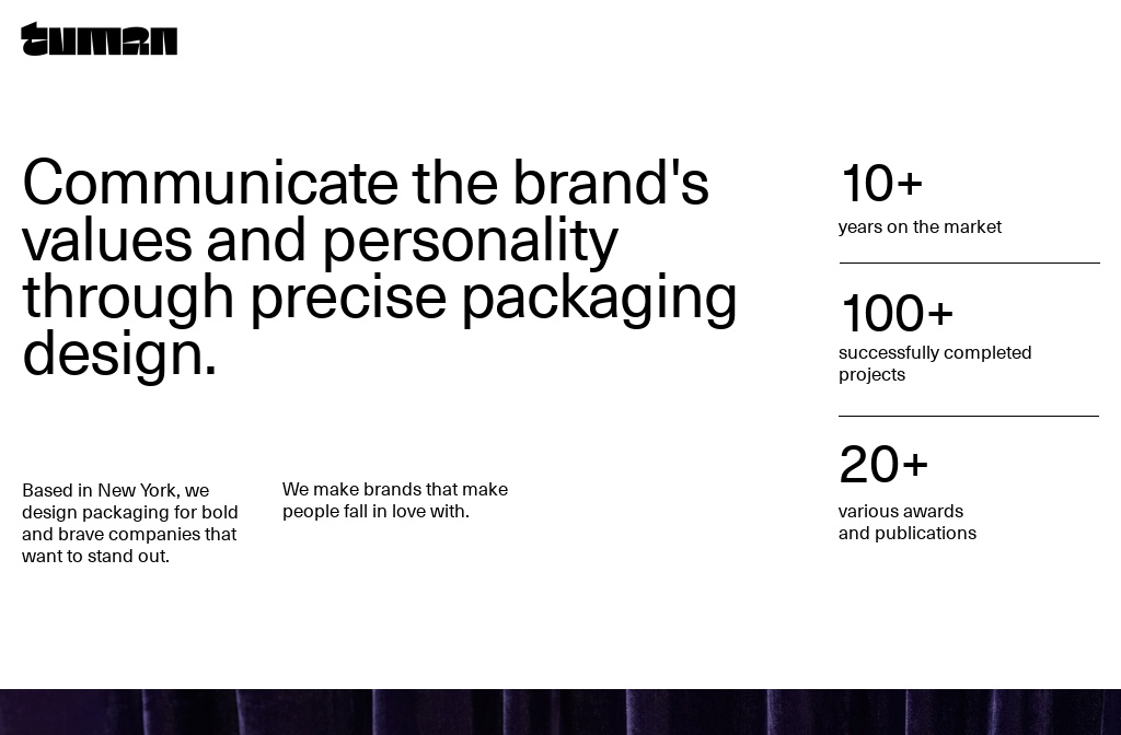Packaging design / tuman