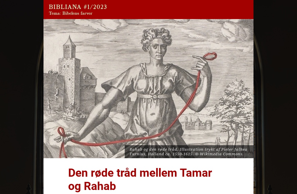 Bibliana 2023/1: Bibelens farver