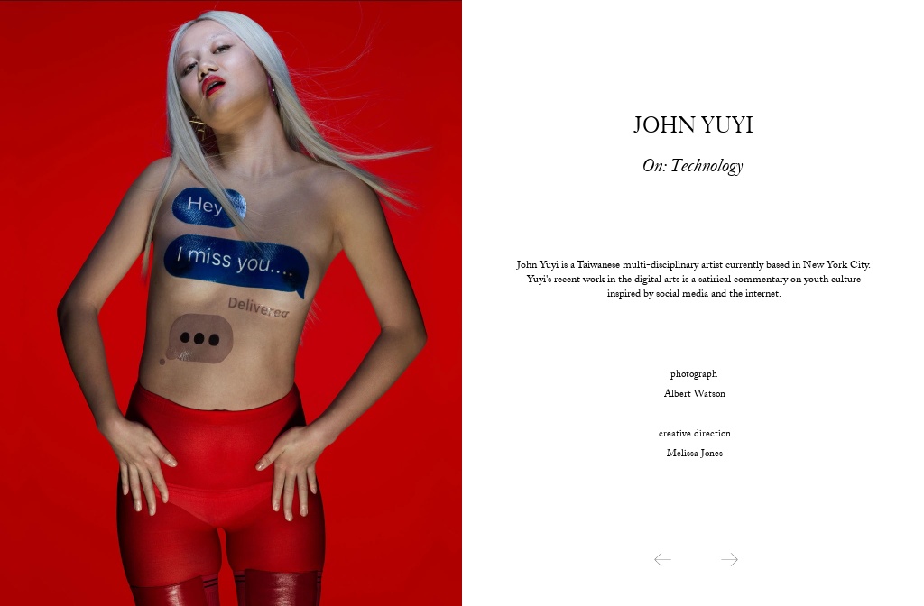 On: Technology — John Yuyi