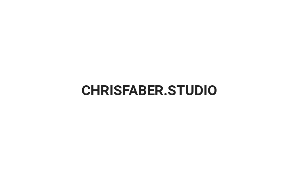 (c) Chrisfaber.studio
