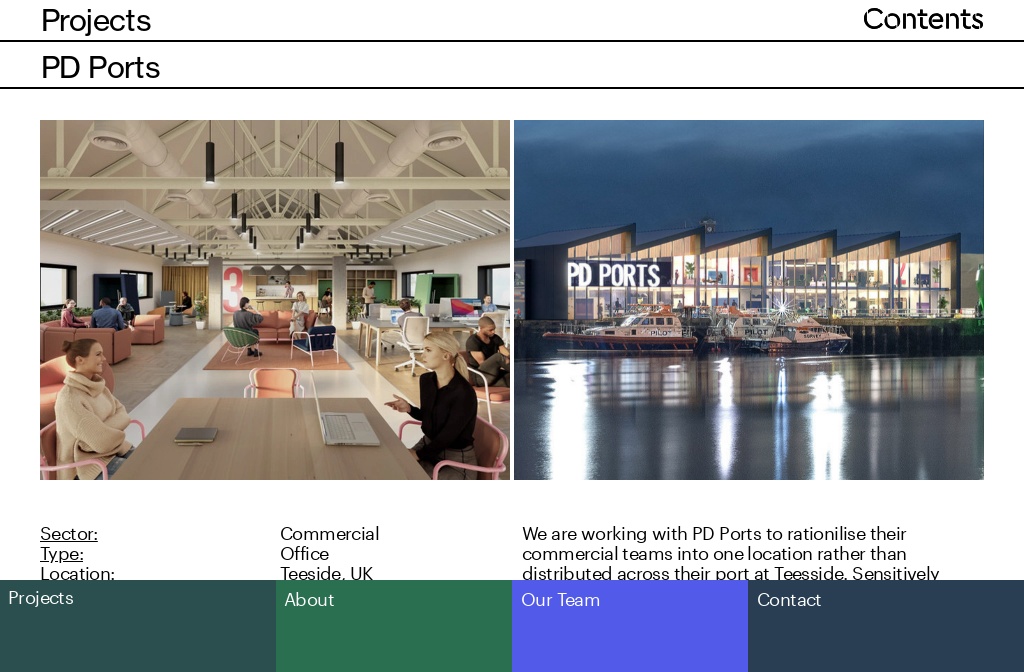 Contents Design Interior Architecture and Design Studio — Projects