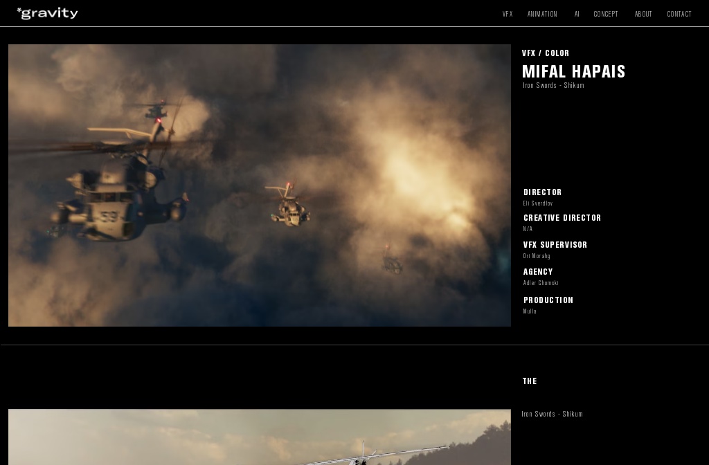 Gravity Creative Space - VFX & Animation Studio — Mifal_Hapais_Shikum