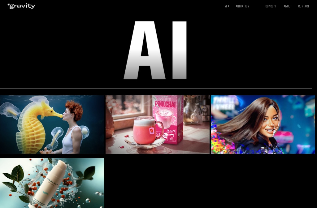 Gravity Creative Space - VFX & Animation Studio — AI