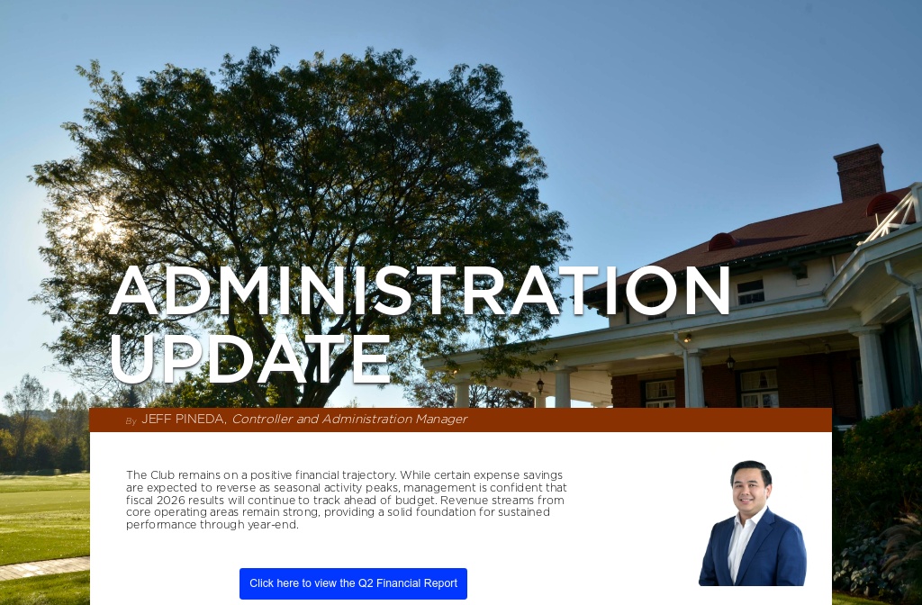 The 19th - August 22, 2025 — Administration Update