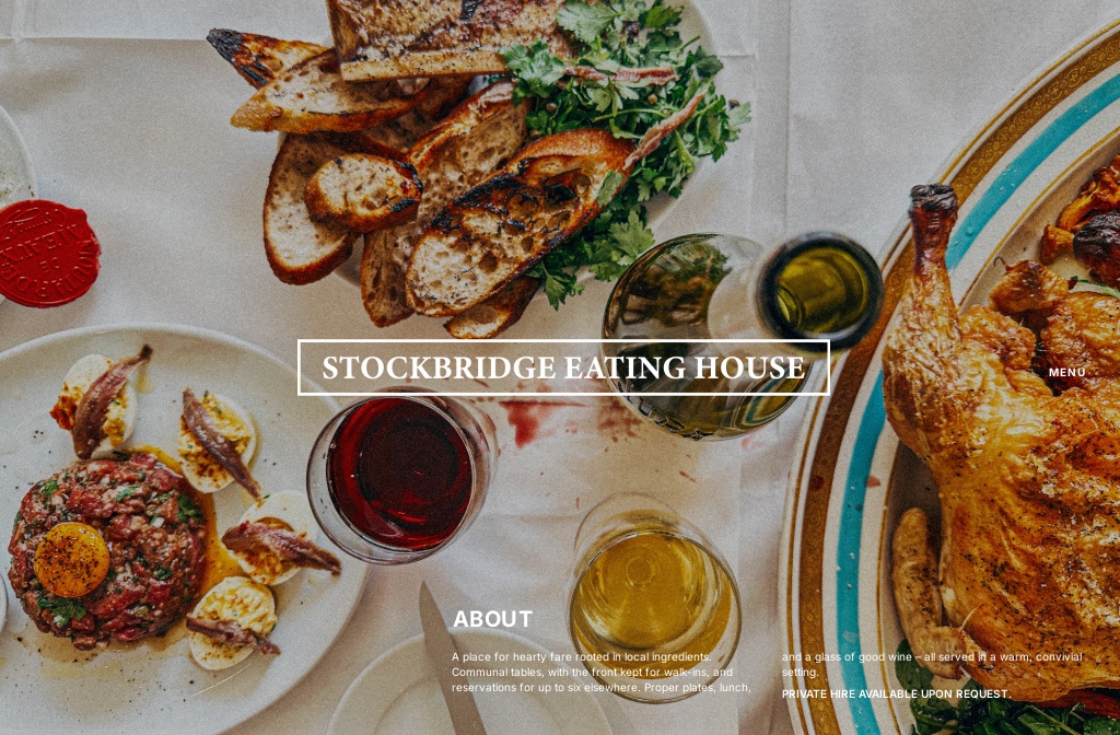 Stockbridge Eating House in Edinburgh