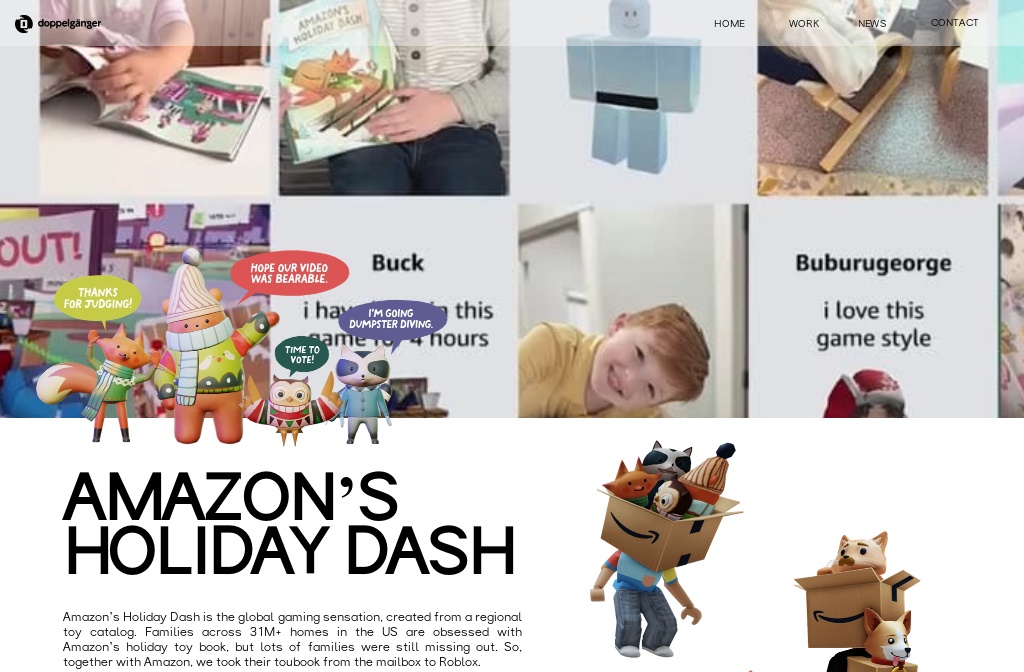 Doppelgänger — AMAZON Holiday Dash