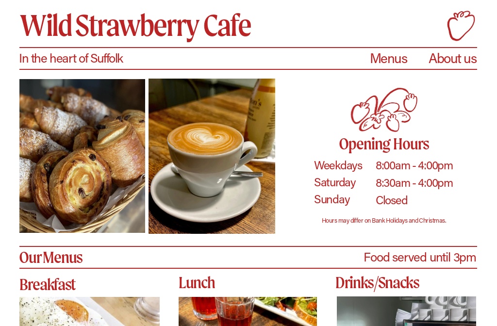 Wild Strawberry Cafe in Woodbridge
