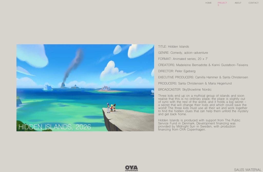 OYA Copenhagen — PROJECTS