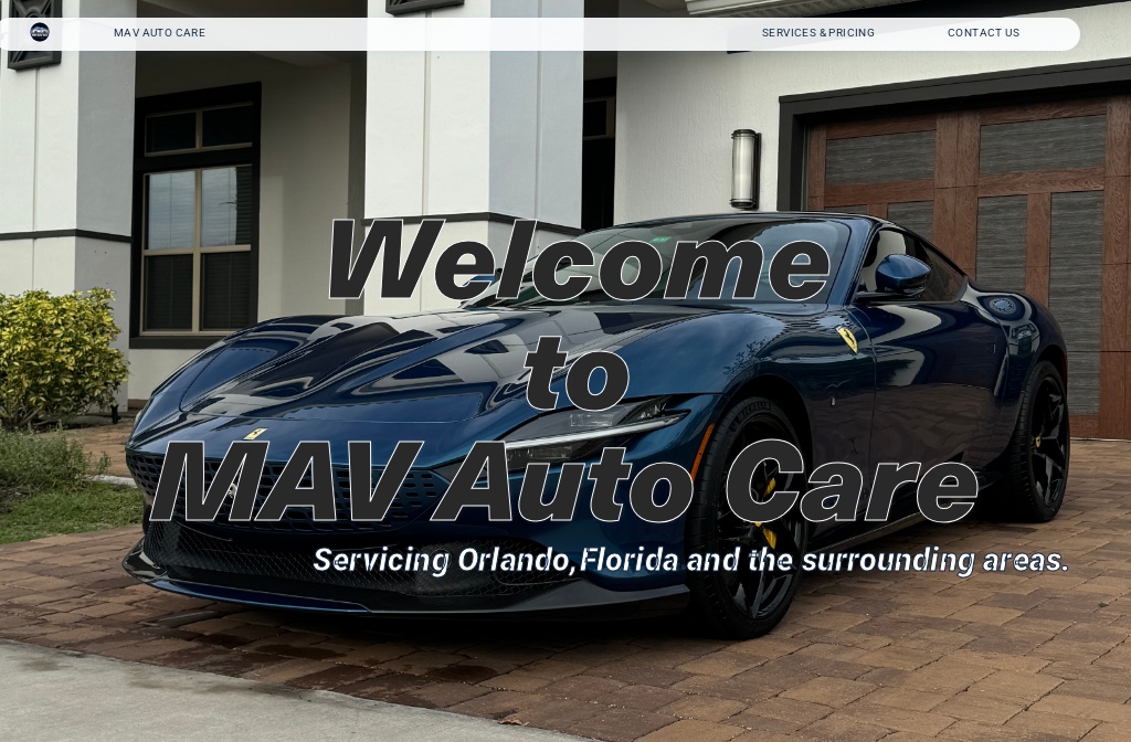 MAV AUTO CARE Detailing — car detailing in Orlando