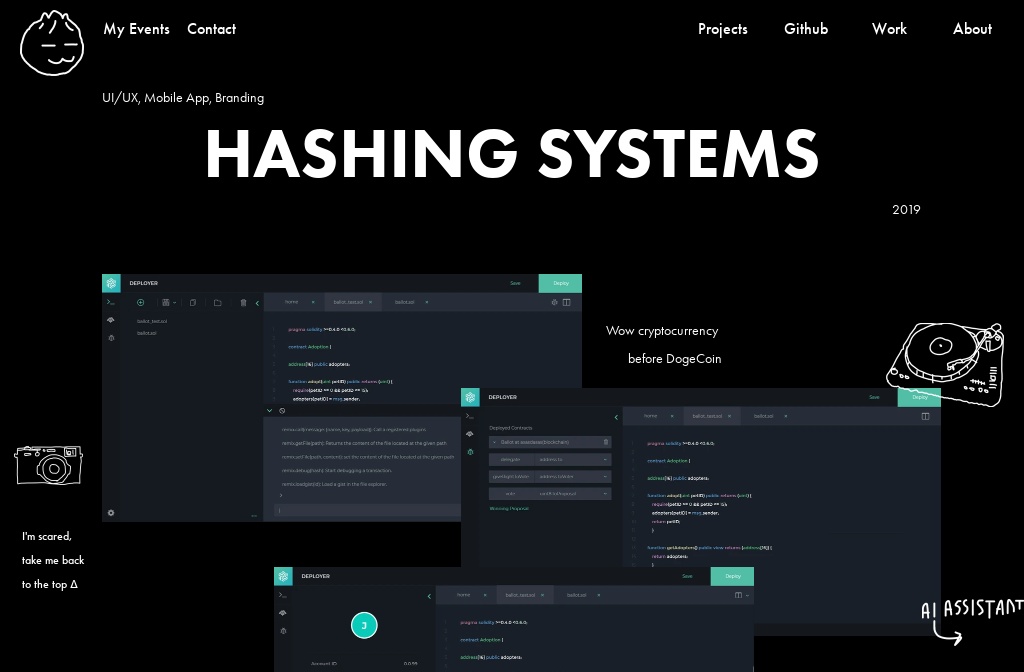 Dallas-based UX designer and creative — Hashing System