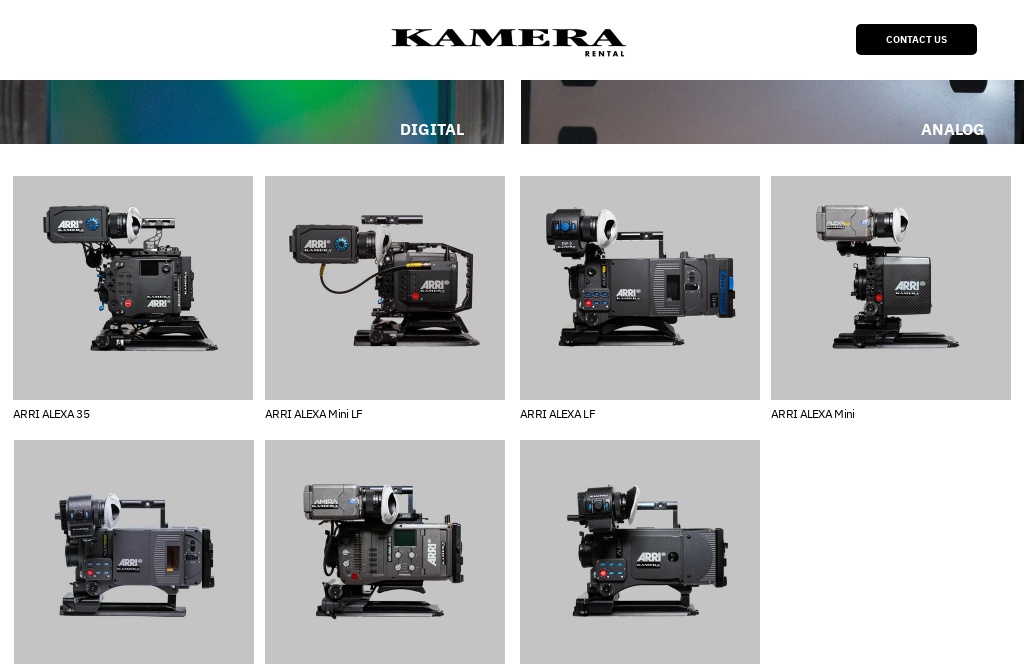Kamera Rental — CAMERAS - digital