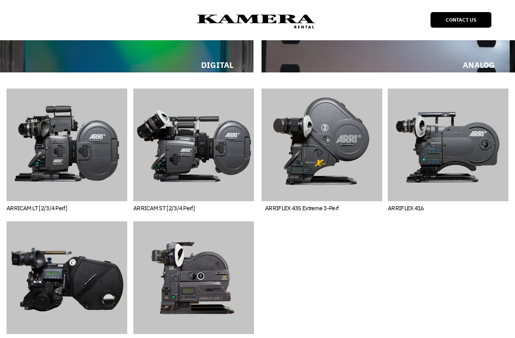 Kamera Rental — CAMERAS - analog