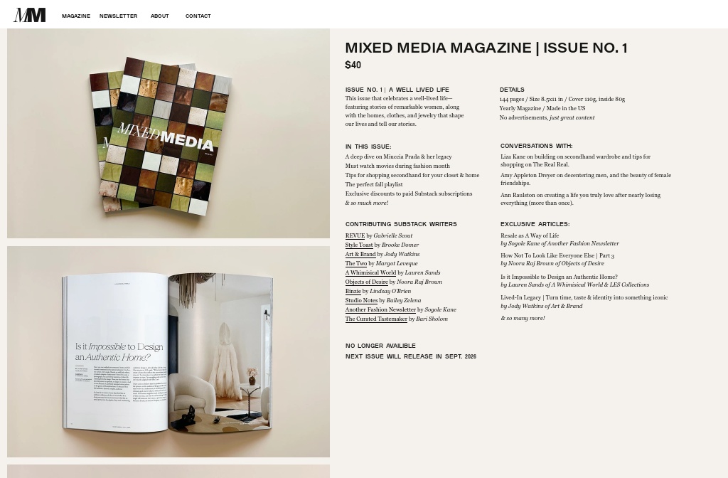 Mixed Media — Shop