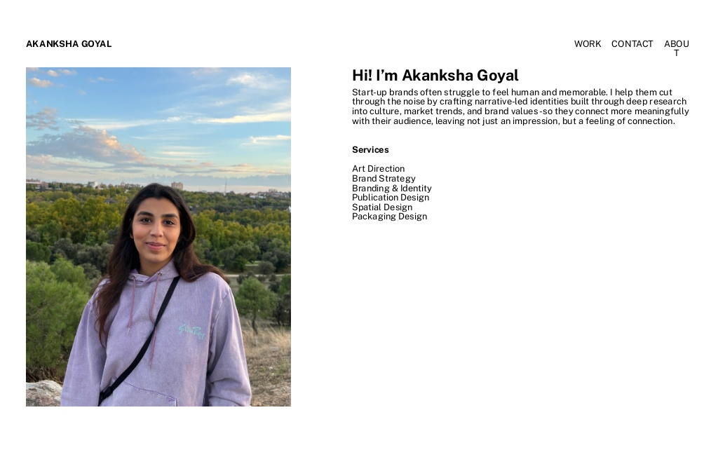 Portfolio — About