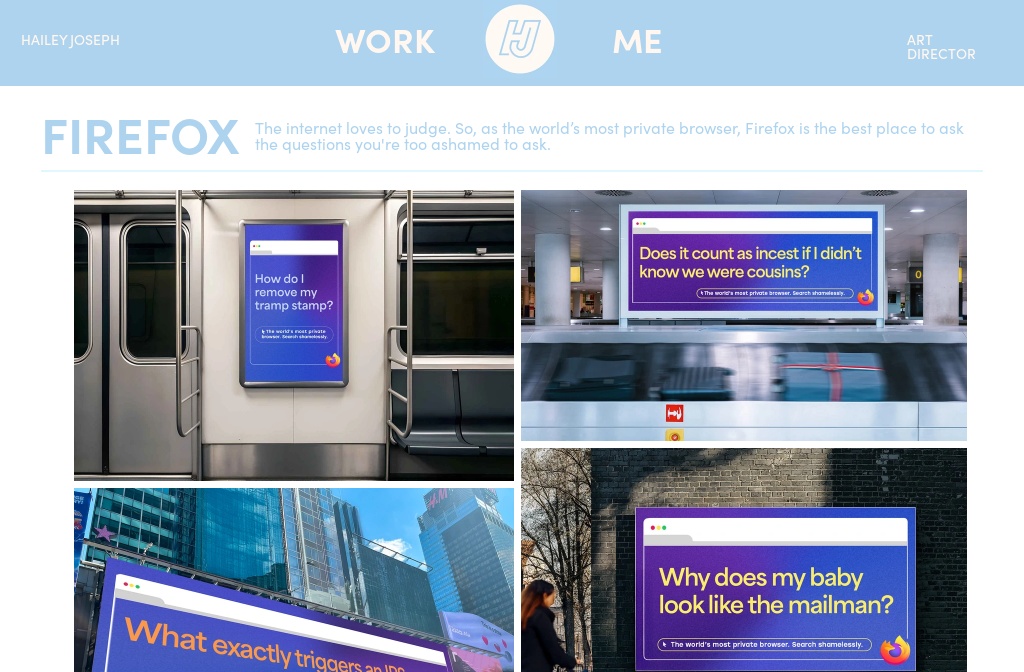 Hailey Joseph - Art Director — Firefox
