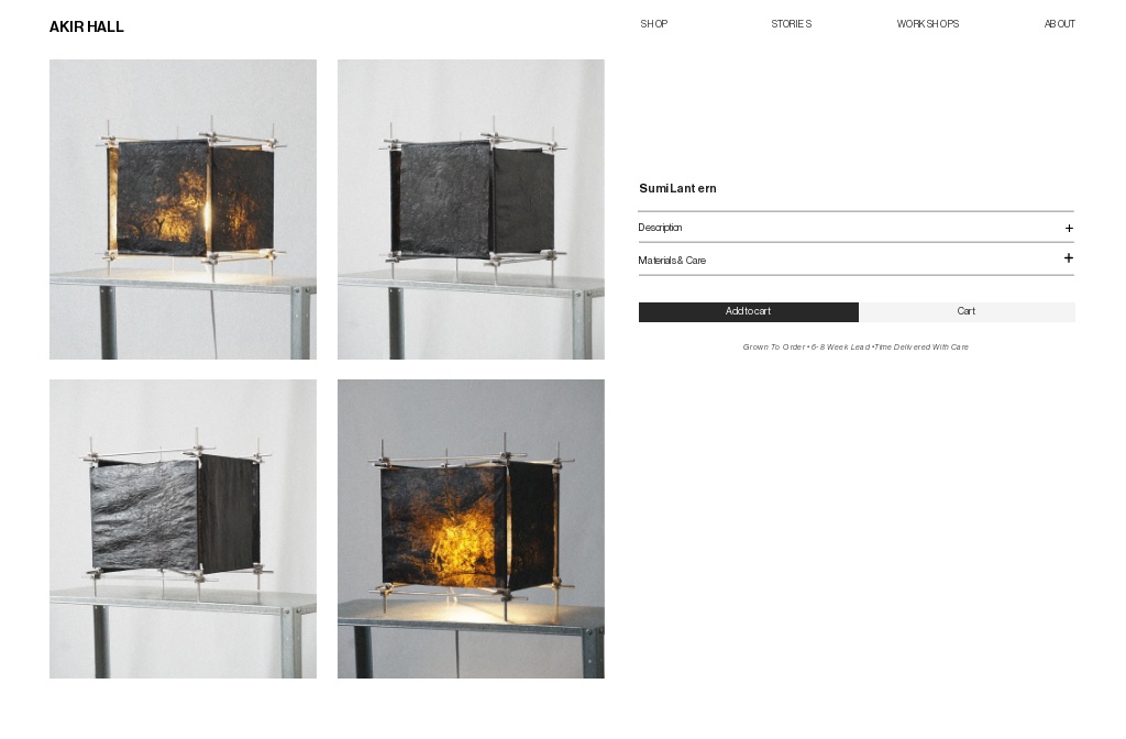 akirhall.com — shop/sumi