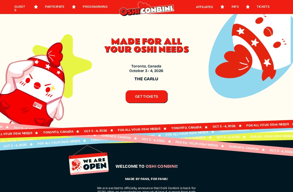 Oshi Conbini — Toronto's VTuber Convention
